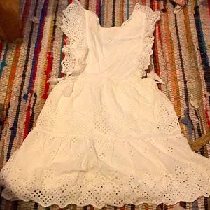 Eyelet summer dress